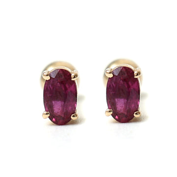 Ruby Mini Oval Cut Piercing
