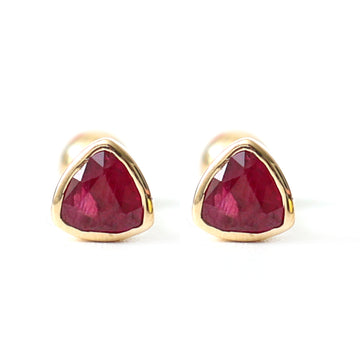 Ruby Mini Trilliant Cut Piercing