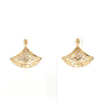 Blue Sapphire Crescent Hoop Earrings in Solid Gold – Pavé Huggie Style