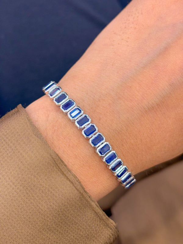 Blue Sapphire Bracelet