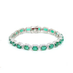 Emerald Diamond Bracelet