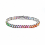 Rainbow Gemstone Bracelet