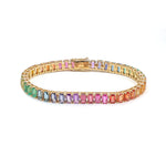 Rainbow Gemstone Bracelet