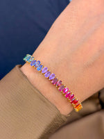Rainbow Gemstone Bracelet