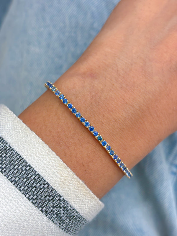 Blue Sapphire Bracelet