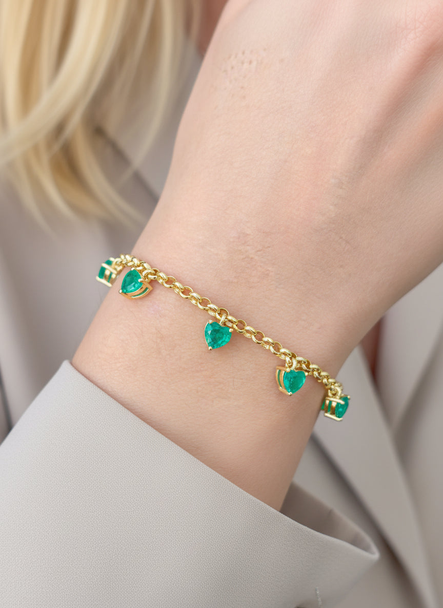 Emerald Bracelet