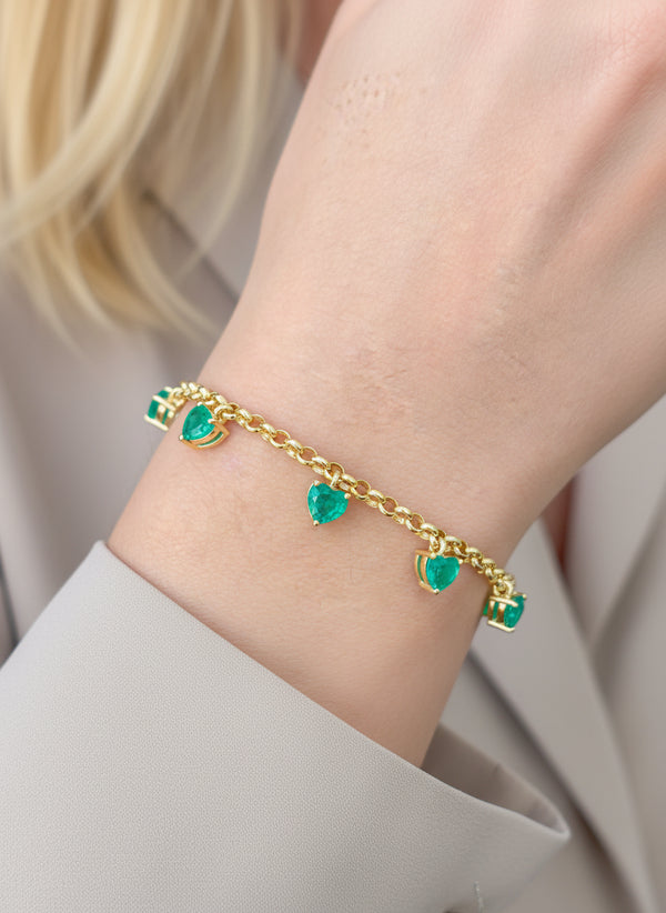 Emerald Bracelet