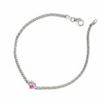 Pink Sapphire Bracelet