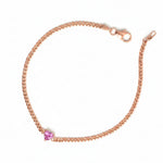 Pink Sapphire Bracelet