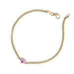Pink Sapphire Bracelet