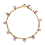 Pink Sapphire Bracelet