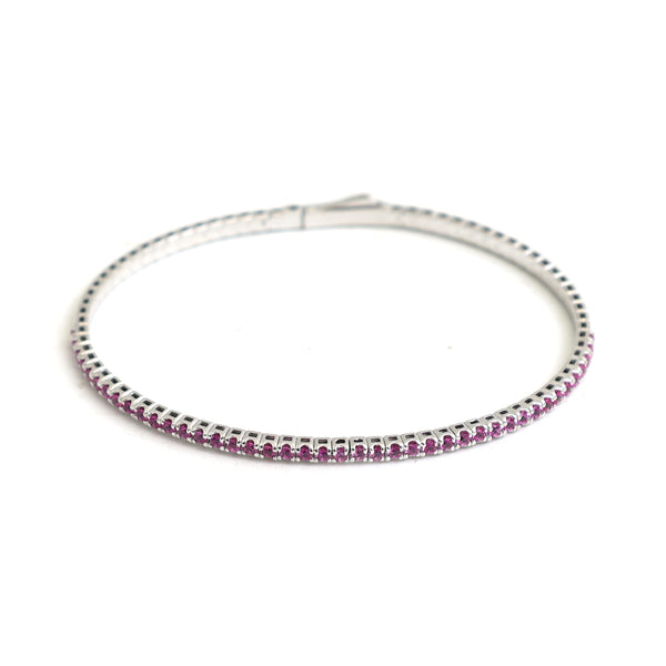 Pink Sapphire Bracelet