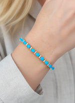 Turquoise Diamond Bracelet