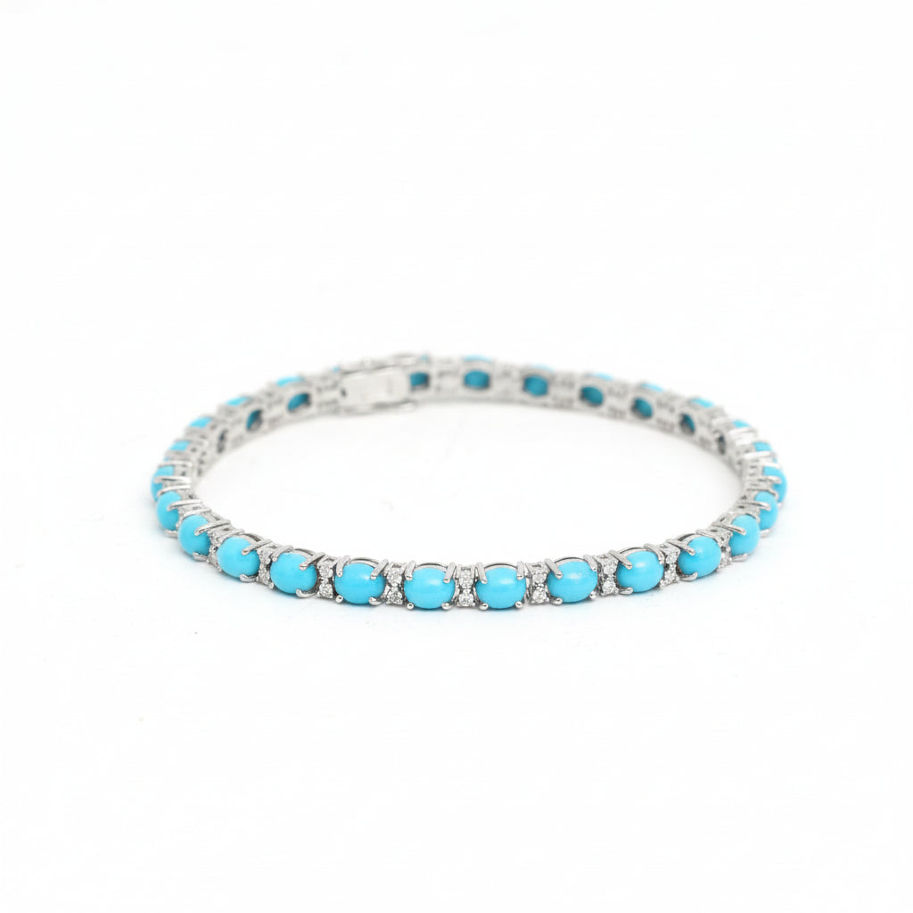 Turquoise Diamond Bracelet