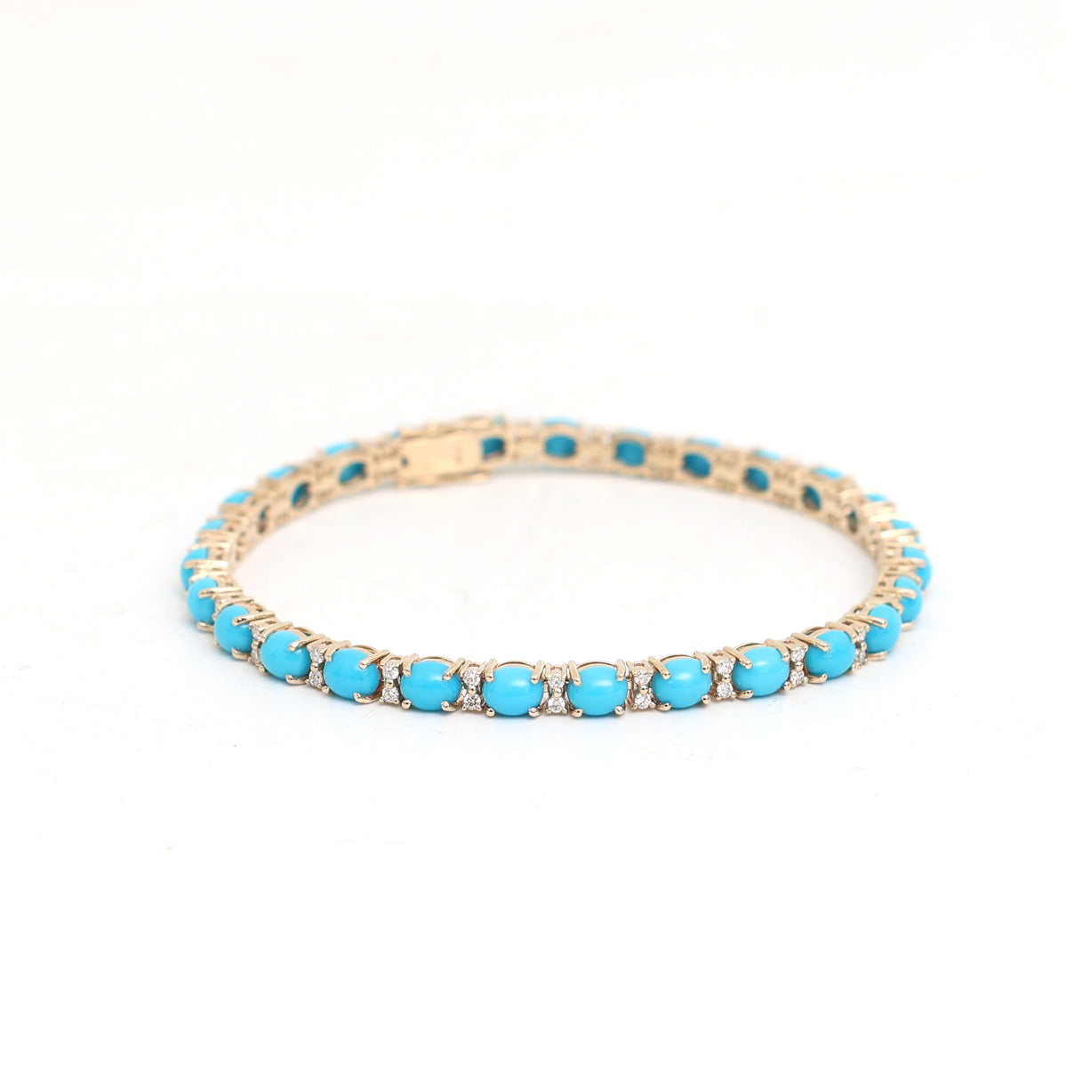 Turquoise Diamond Bracelet