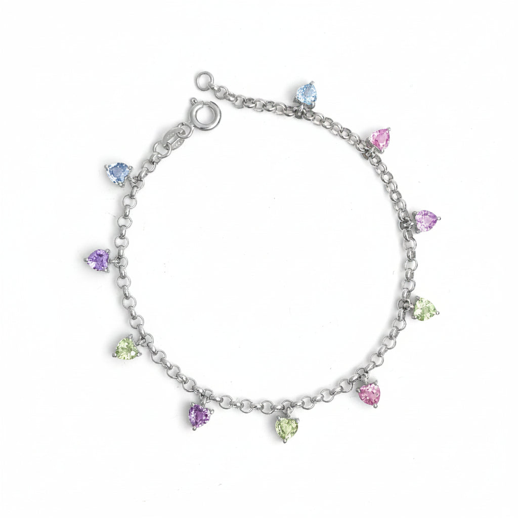 Rainbow Sapphire Bracelet