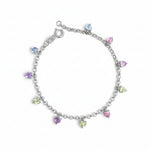 Rainbow Sapphire Bracelet