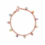 Rainbow Sapphire Bracelet