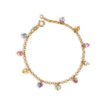 Rainbow Sapphire Bracelet