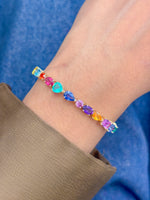 Rainbow Gemstone Bracelet