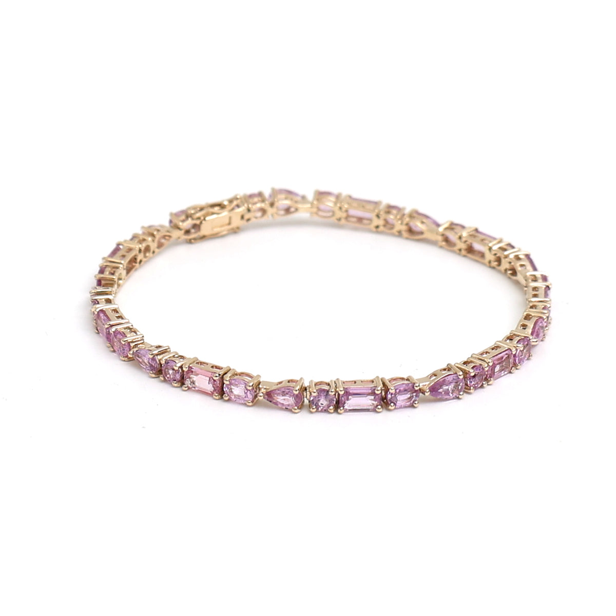Pink Sapphire Bracelet