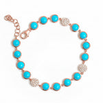 Turquoise Diamond Bracelet