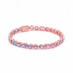 Rainbow Sapphire Bracelet