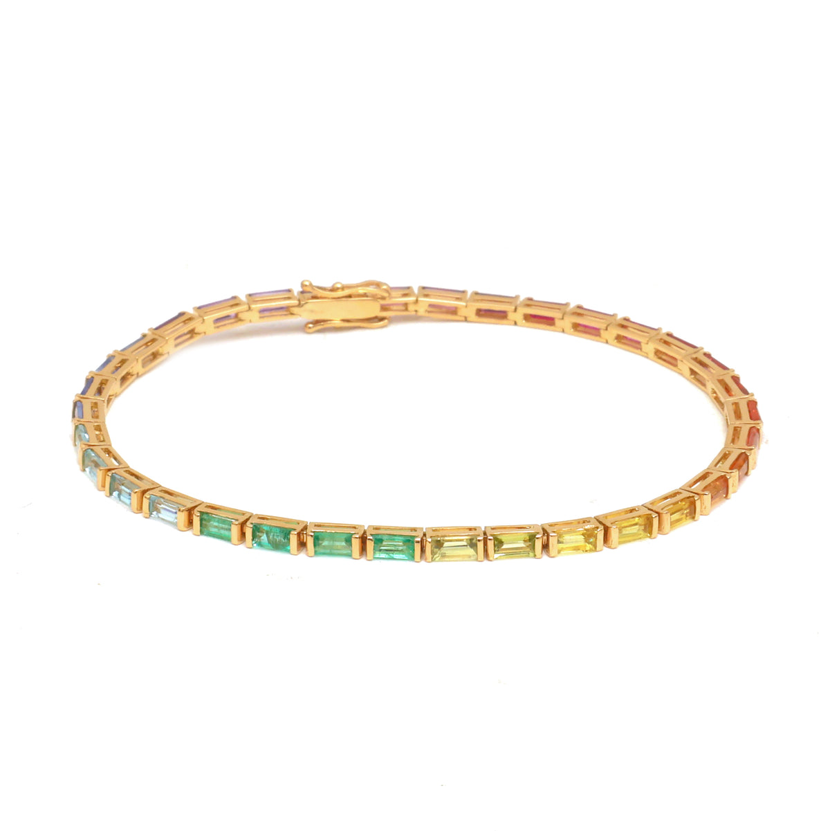 Rainbow Gemstone Bracelet