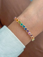 Rainbow Gemstone Bracelet