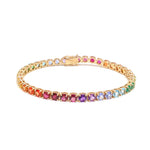 Rainbow Gemstone Bracelet