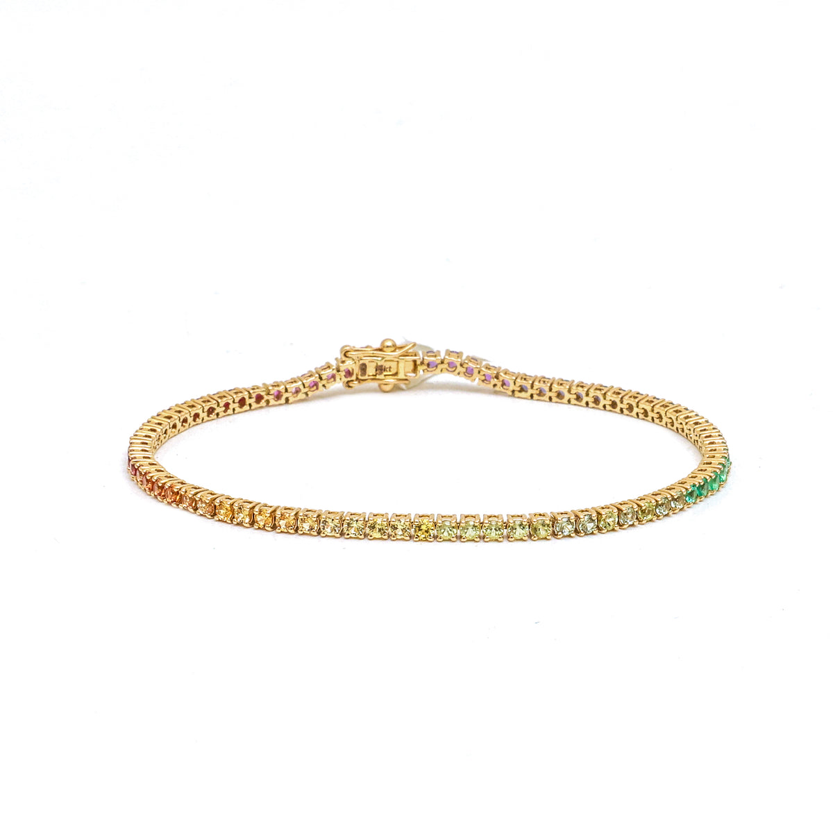 Rainbow Gemstone Bracelet