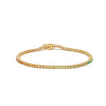 Rainbow Gemstone Bracelet