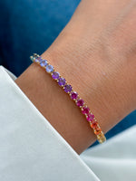 Rainbow Gemstone Bracelet
