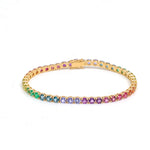 Rainbow Gemstone Bracelet