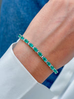 Emerald Diamond Bracelet
