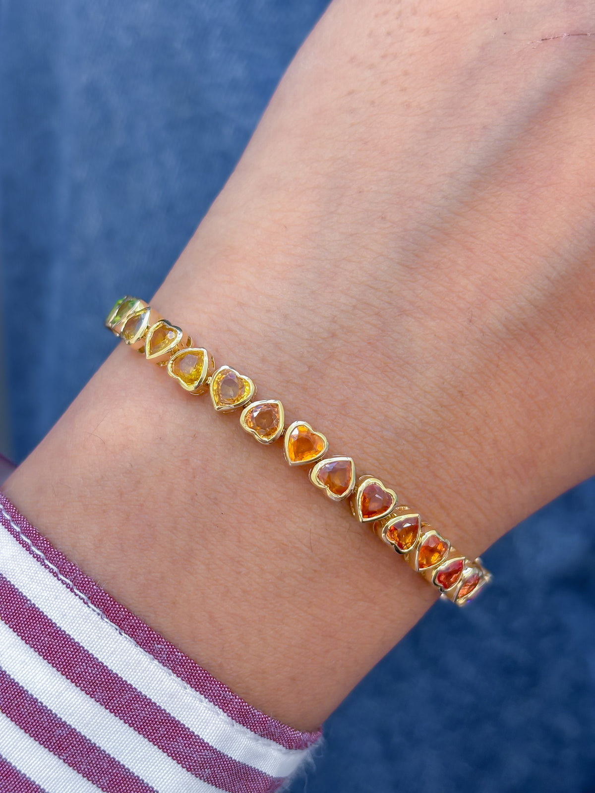 Rainbow Gemstone Bracelet