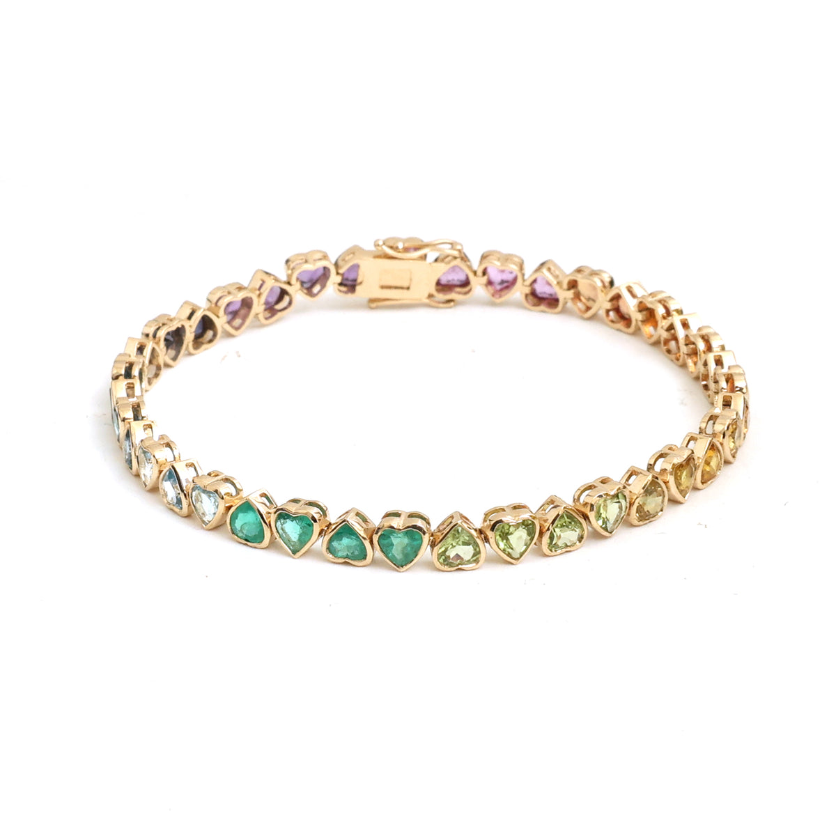 Rainbow Gemstone Bracelet