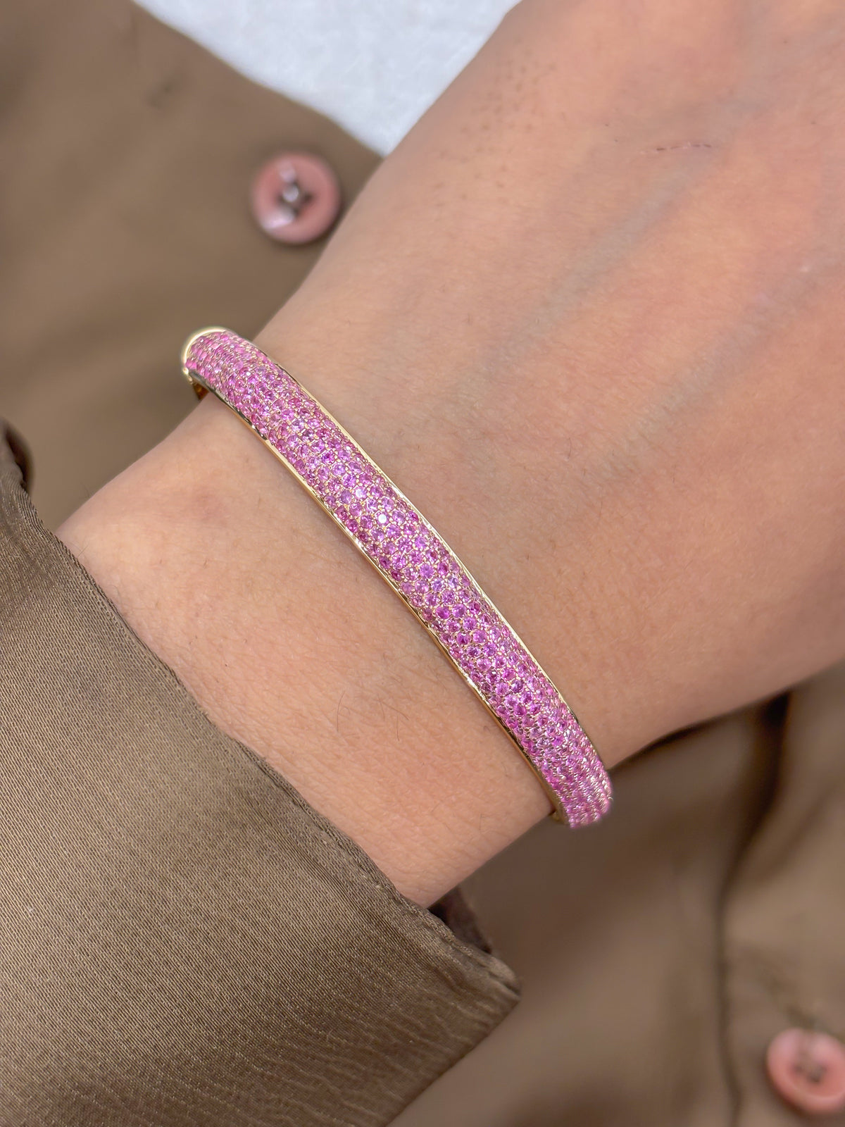 Pink Sapphire Bracelet