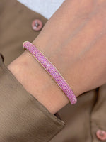 Pink Sapphire Bracelet