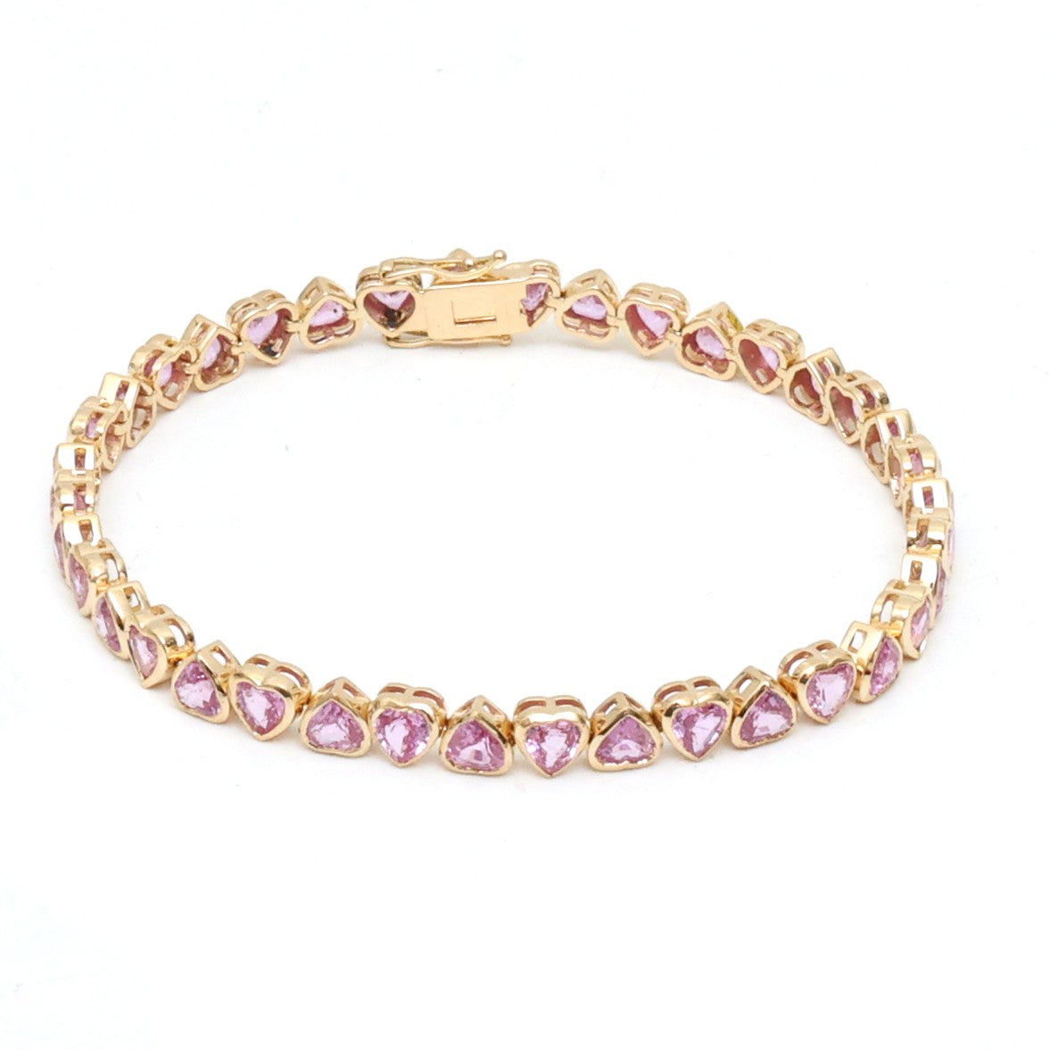 Pink Sapphire Bracelet