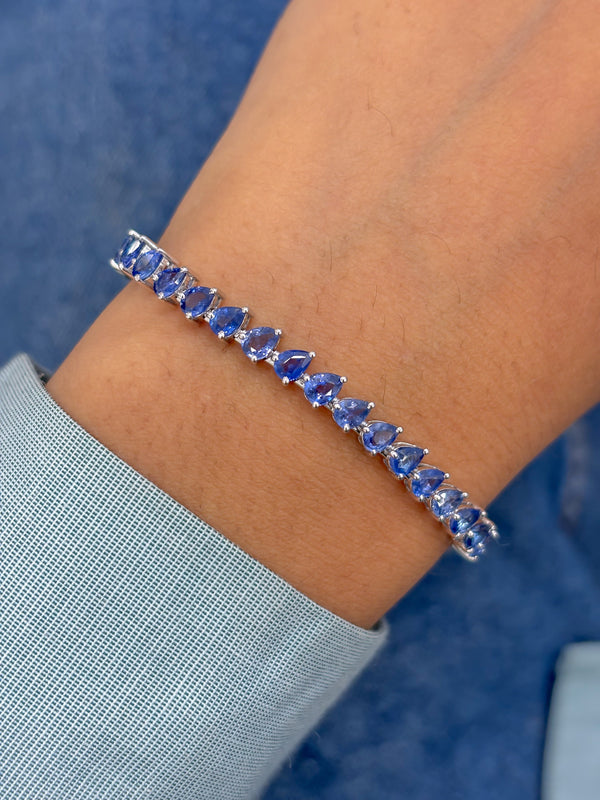Blue Sapphire Bracelet