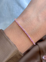 Pink Sapphire Bracelet