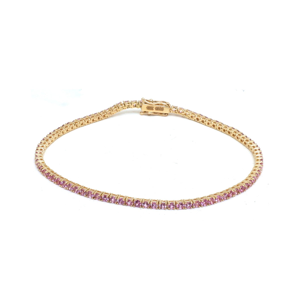 Pink Sapphire Bracelet