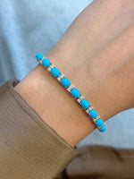 Turquoise Diamond Bracelet