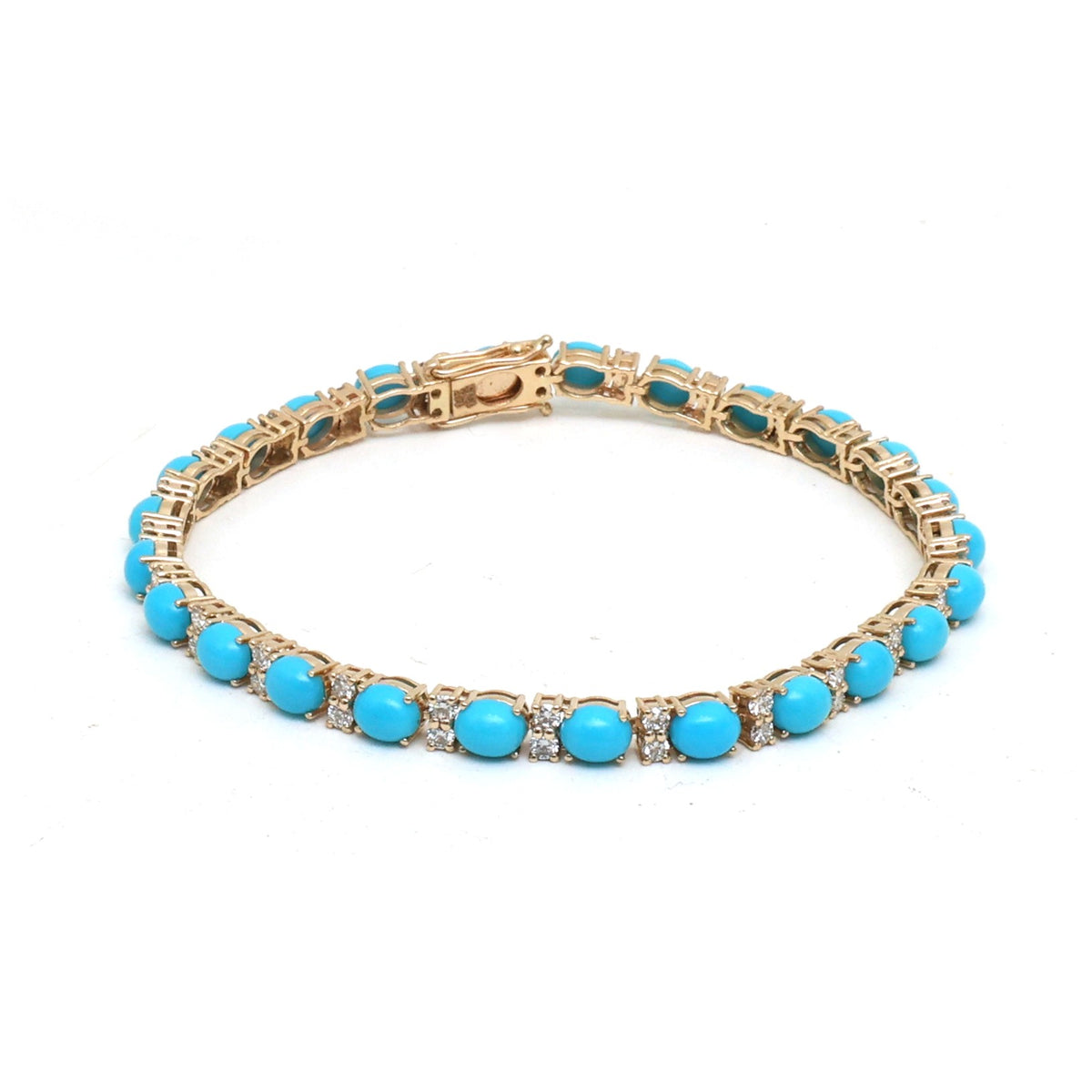 Turquoise Diamond Bracelet