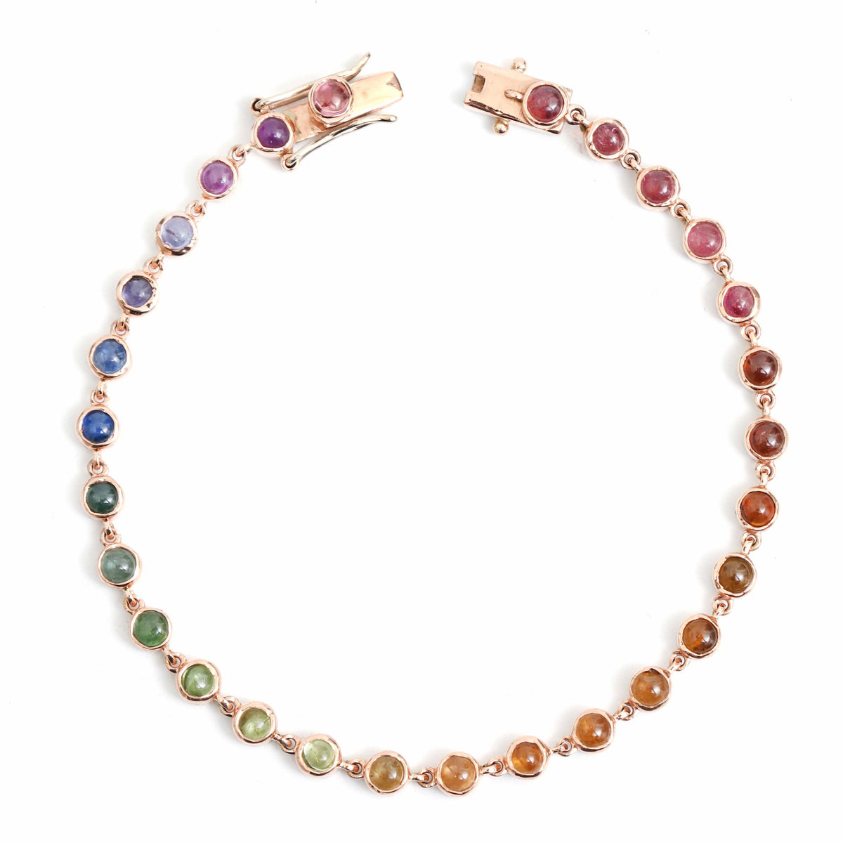 Rainbow Gemstone Bracelet