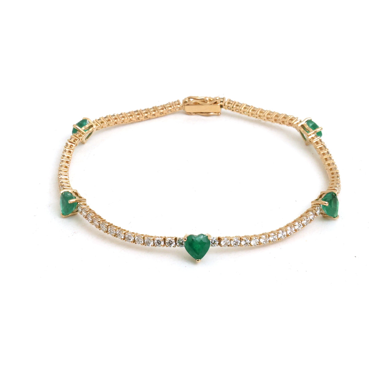Emerald Diamond Bracelet