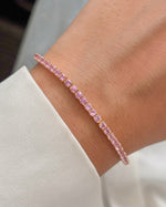 Pink Sapphire Bracelet