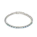 Aquamarine Diamond Bracelet