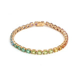 Rainbow Sapphire Bracelet